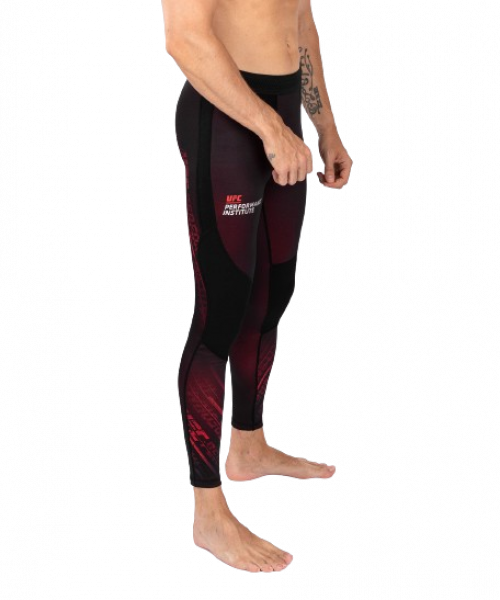 Venum Spats Kompressionshose UFC Performance Institute 2.0 schwarz/rot